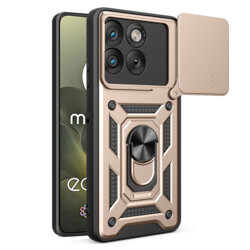 Husa Motorola Edge 70 protectie camera Techsuit CamShield Series, auriu