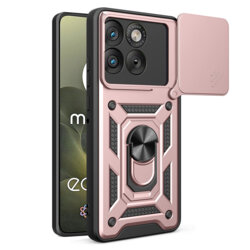 Husa Motorola Edge 70 protectie camera Techsuit CamShield Series, roz