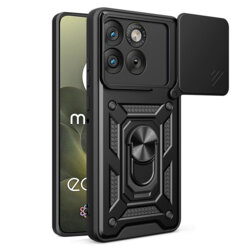 Husa Motorola Edge 70 protectie camera Techsuit CamShield Series, negru