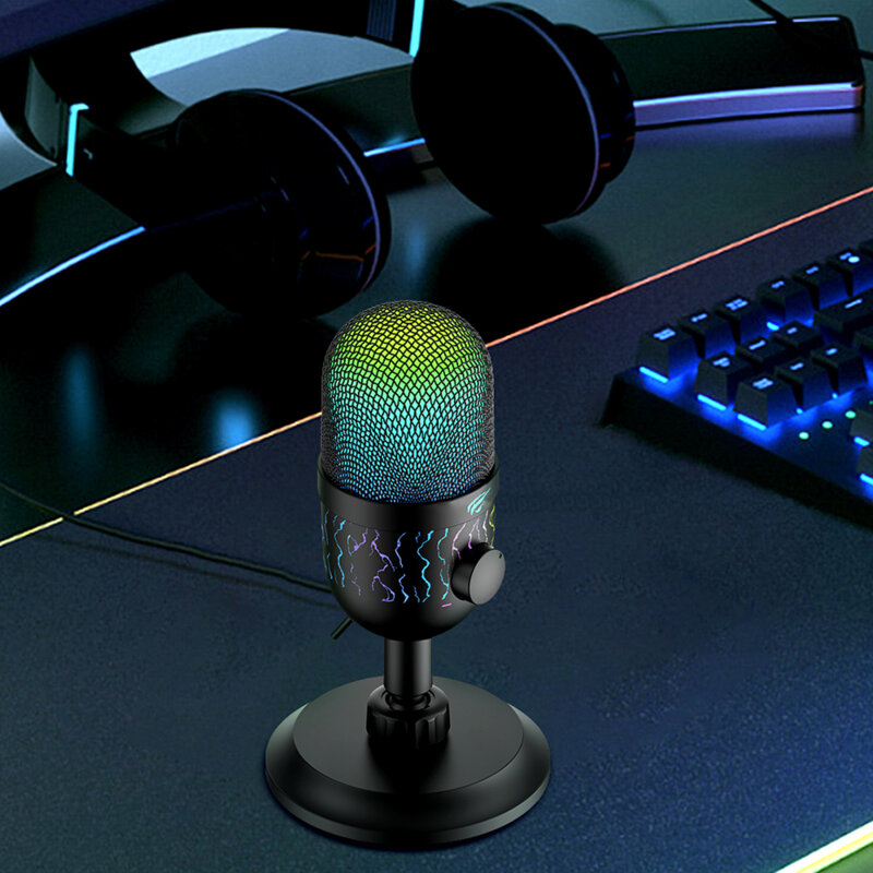 Microfon profesional gaming cardioid Havit, GK52, 1.8m