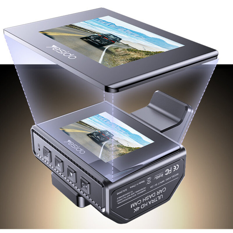 Camera auto 4K cu ecran 2