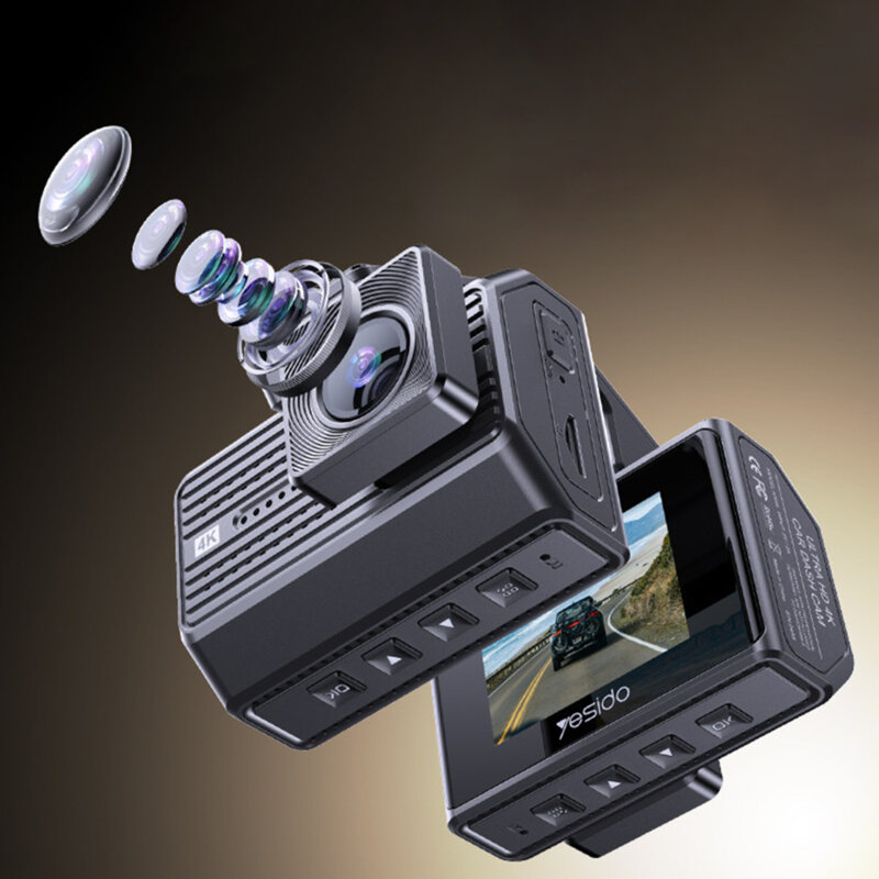 Camera auto 4K cu ecran 2