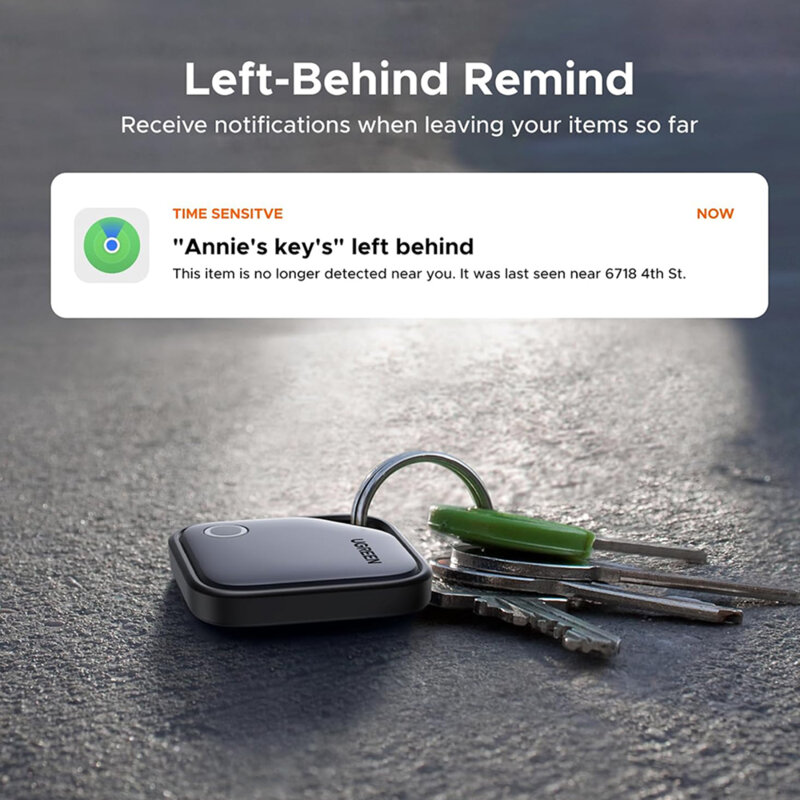 Dispozitiv anti-pierdere Apple Find My Ugreen, gri, 45297