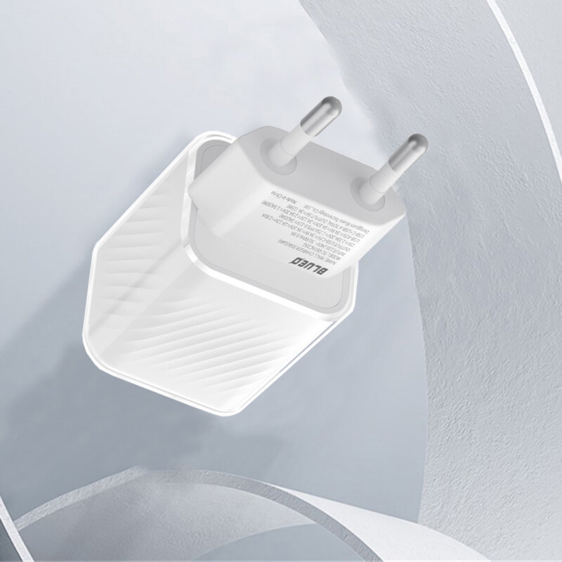Incarcator priza GaN Fast Charge USB, Type-C Blueo, 35W, alb
