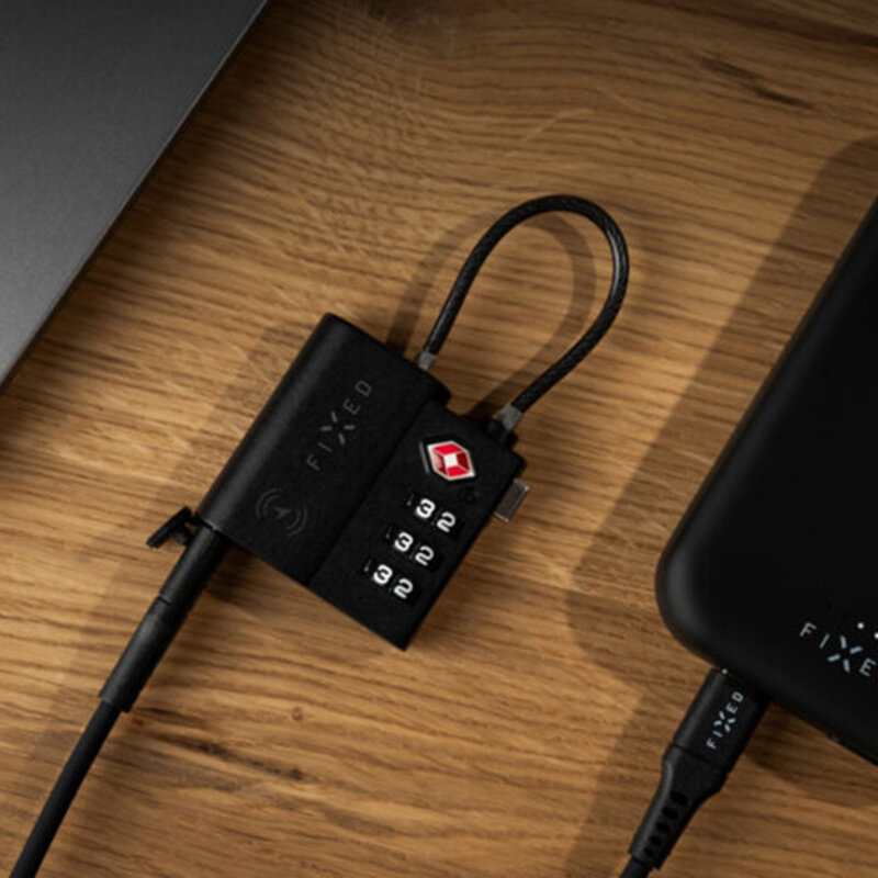 Dispozitiv anti-pierdere Fixed Tag Lock, negru, FIXTAG-LC-BK