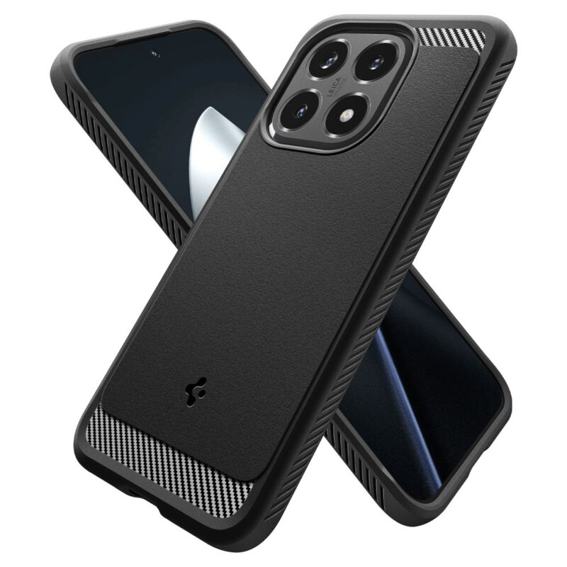 Husa Xiaomi 15T Spigen Rugged Armor, negru