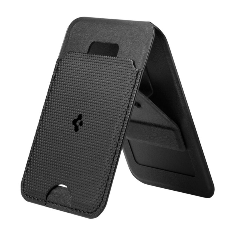 Portofel, suport birou MagSafe pentru telefon Spigen,