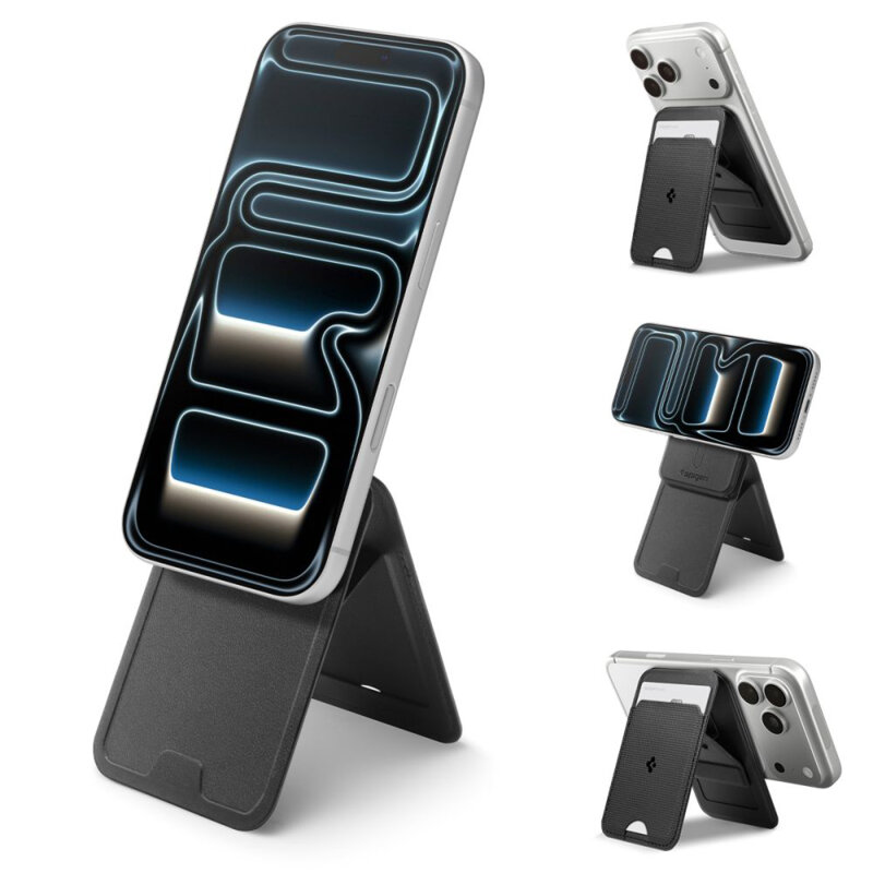 Portofel, suport birou MagSafe pentru telefon Spigen, S314-3