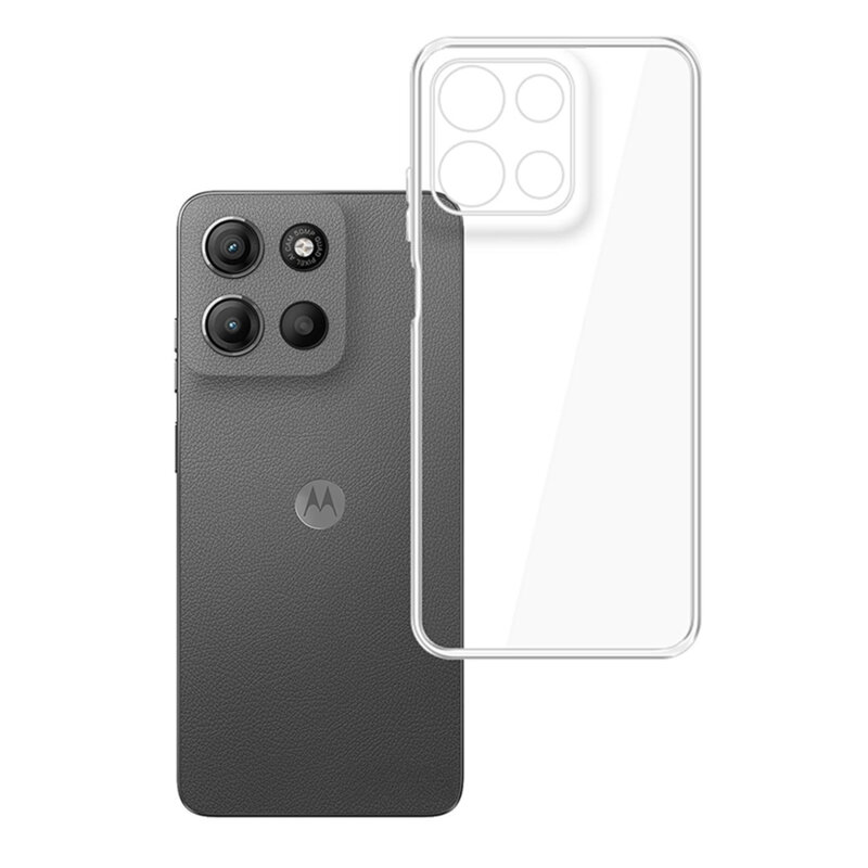 Husa Motorola Moto G15 3mk Clear Case, Transparent