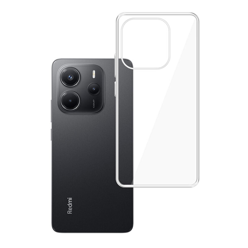 Husa Xiaomi Redmi Note 14 4G (Standard) 3mk Clear Case, transparenta