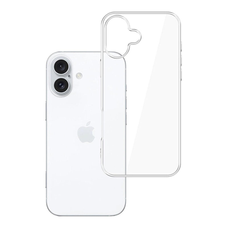 Husa iPhone 17 3mk Clear Case, transparenta