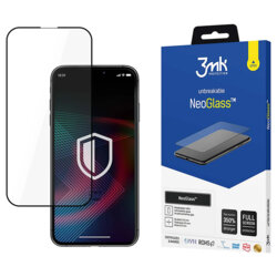 Folie sticla iPhone 14 Pro Max 3mk NeoGlass, negru