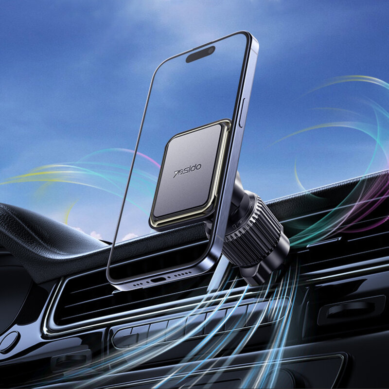 Suport auto pentru telefon cu prindere magnetica Yesido C245