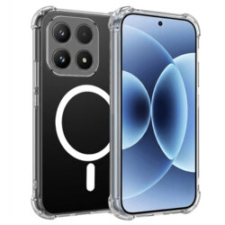 Husa Xiaomi 17 Techsuit Shockproof Clear Silicone MagSafe, transparenta