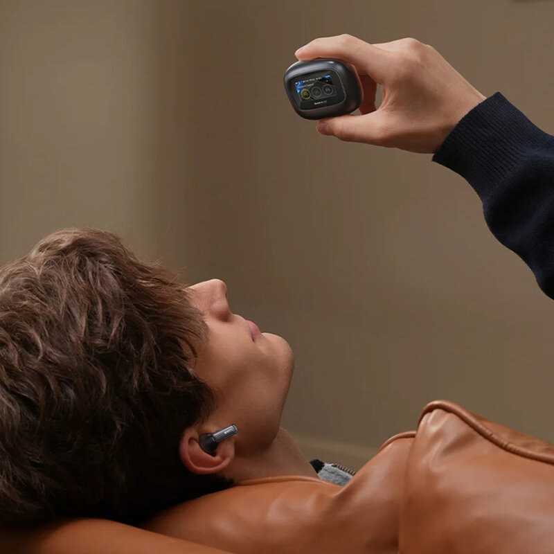 Casti wireless Bluetooth, TWS Baseus, negru, A00074101123-00