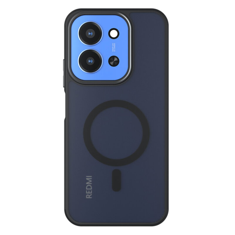 Husa Xiaomi Redmi 15C 5G Techsuit PureFrost MagSafe, negru frost