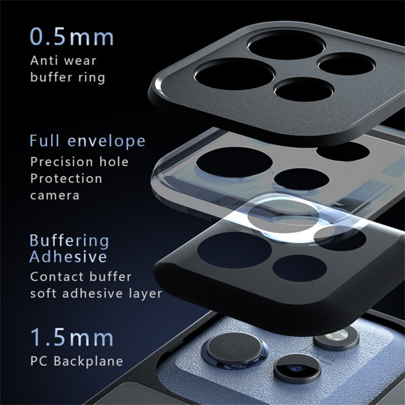 Husa Motorola Edge 60 Neo Techsuit PureFrost MagSafe, negru frost