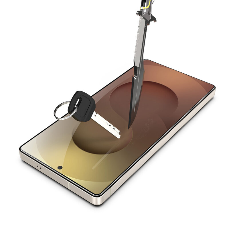 Folie Samsung Galaxy S24 Techsuit TitanGlass CrystalHD, transparenta