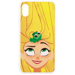 Husa iPhone XS Cu Licenta Disney - Rapunzel and Pascal