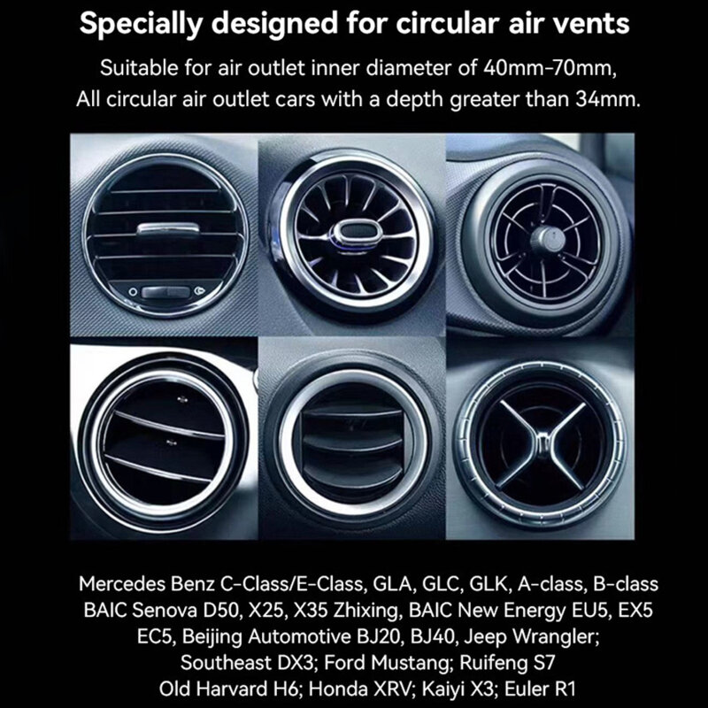 Suport auto compatibil cu grila Mercedes , 720° Yesido C221