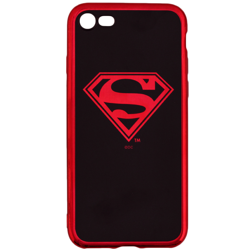 Husa iPhone 7 Cu Licenta DC Comics - Superman Chrome
