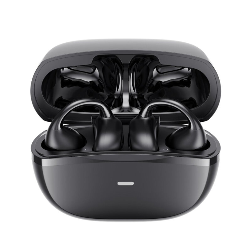 Casti wireless Bluetooth cu microfon, ENC Havit, OWS916, negru