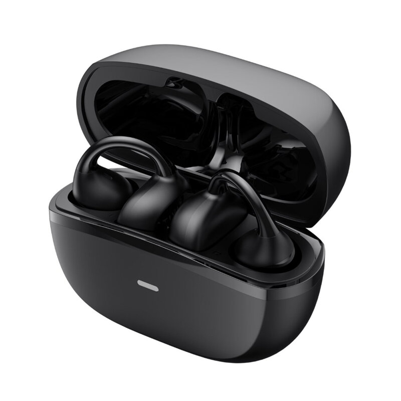 Casti wireless Bluetooth cu microfon, ENC Havit, OWS916, negru