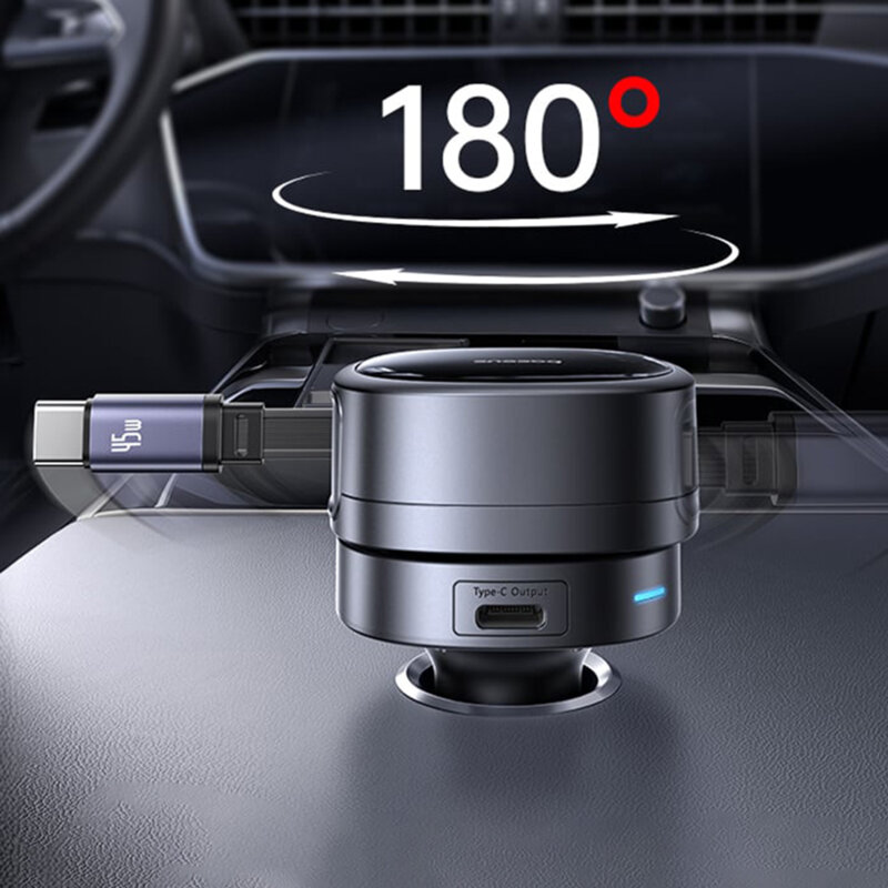 Incarcator auto + cablu 60W Baseus, C00035902121-00