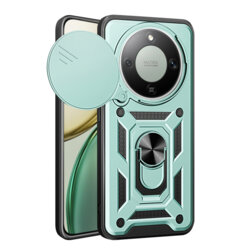 Husa Honor Magic8 Lite protectie camera Techsuit CamShield Series, verde