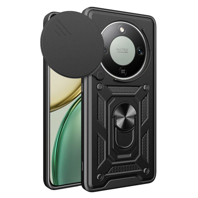 Husa Honor Magic8 Lite protectie camera Techsuit CamShield Series, negru