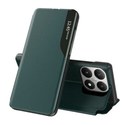 Husa Xiaomi 15T Eco Leather View flip tip carte, verde