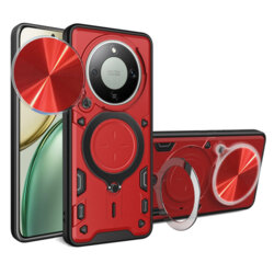 Husa Honor Magic8 Lite Techsuit CamGuard Pro, rosu