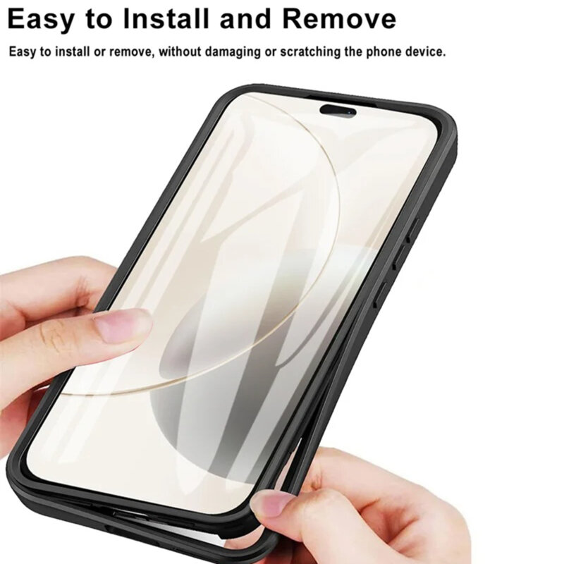 Husa 360° Honor X5c Plus Techsuit ColorVerse, albastru