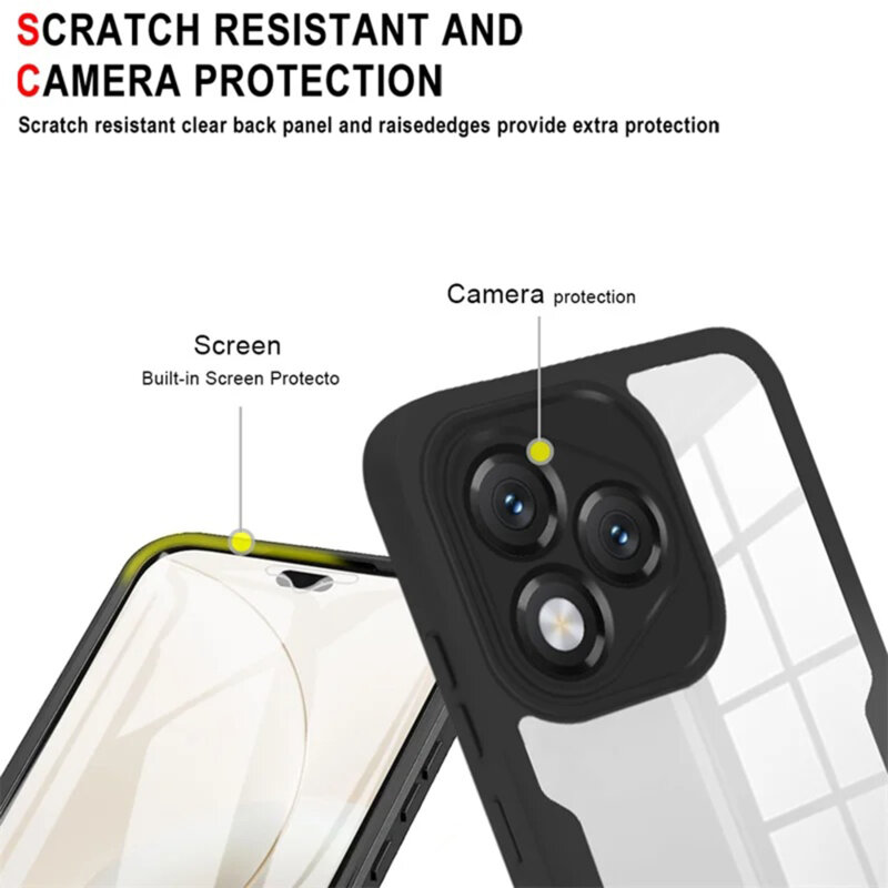 Husa 360° Honor X5c Plus Techsuit ColorVerse, albastru