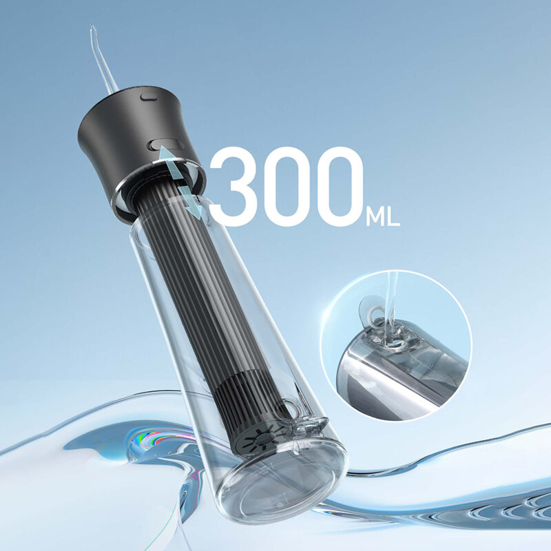 Irigator bucal cu 6 capete, 5 moduri Bitvae, negru, BVF30