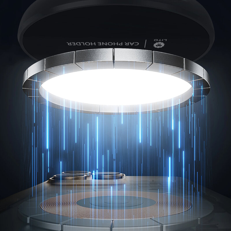 Suport auto pentru telefon, magnetic, de bord Lito, negru, LT-W12