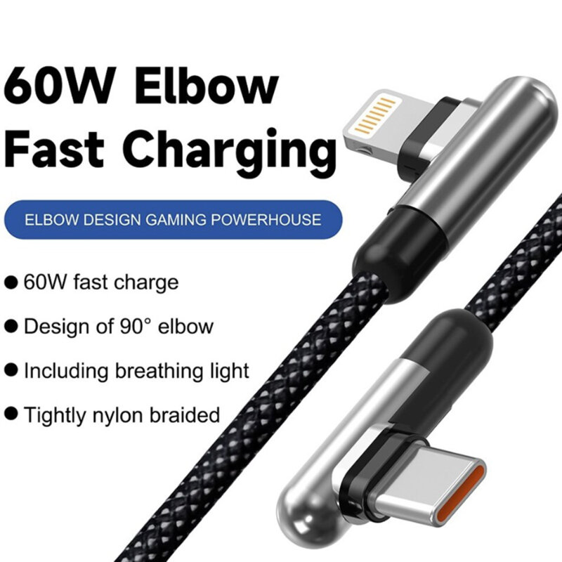 Cablu date Fast Charging Type-C la Lightning Lito, 30W, 1m, LD13CL