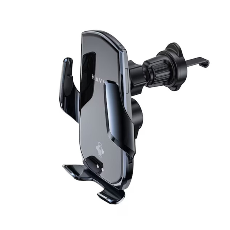 Suport auto cu incarcare wireless 15W Havit W3034, negru