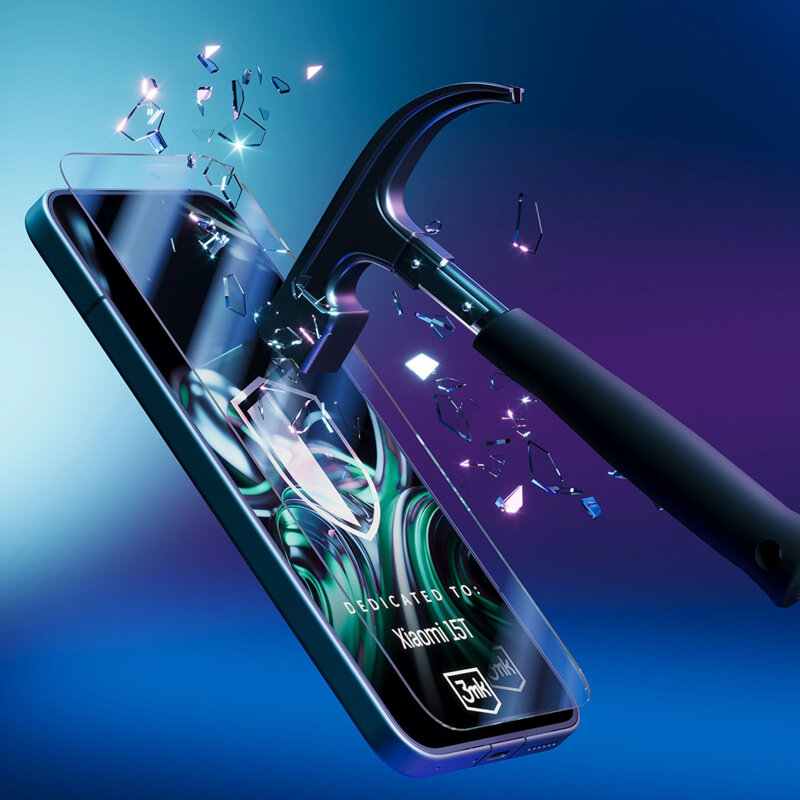 Folie Xiaomi 15T 3mk FlexibleGlass, transparenta