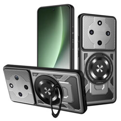 Husa Honor Magic8 Lite Techsuit RuggedCam, gri