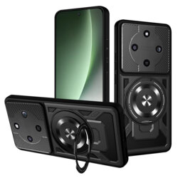 Husa Honor Magic8 Lite Techsuit RuggedCam, negru