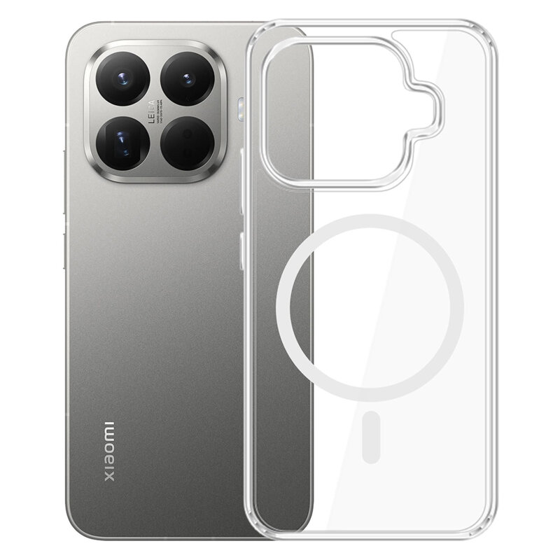 Husa Xiaomi 15T Pro 3mk Armor MagCase, transparenta