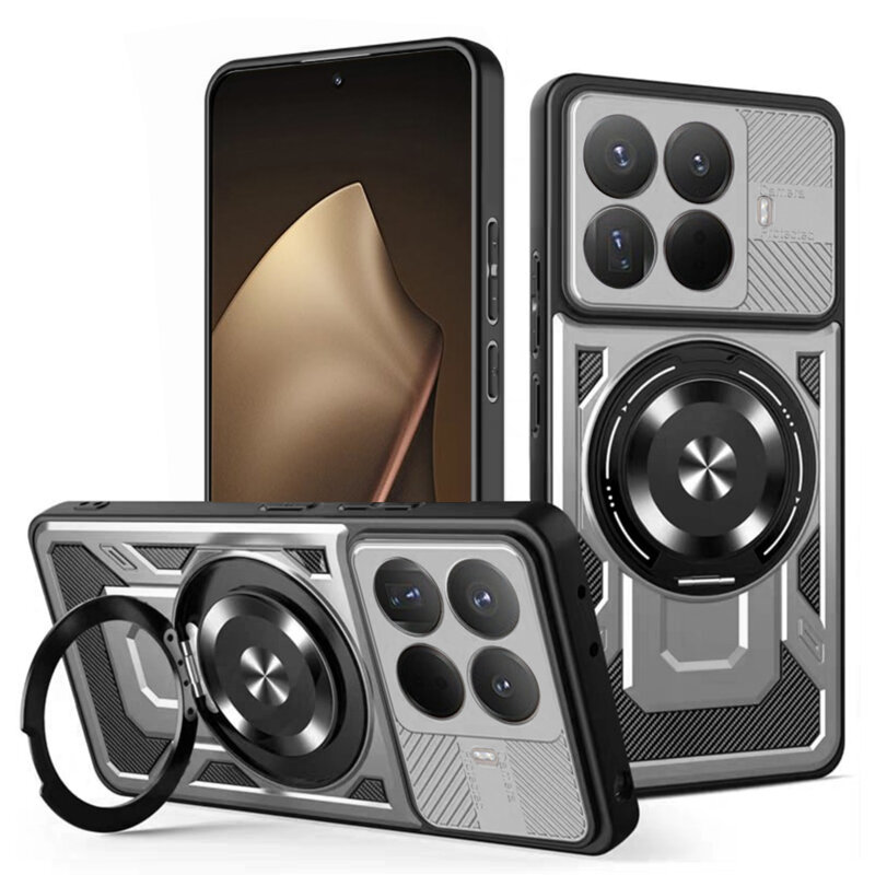 Husa Xiaomi 15T Pro Techsuit RuggedCam, gri