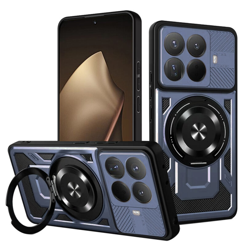 Husa Xiaomi 15T Pro Techsuit RuggedCam, albastru