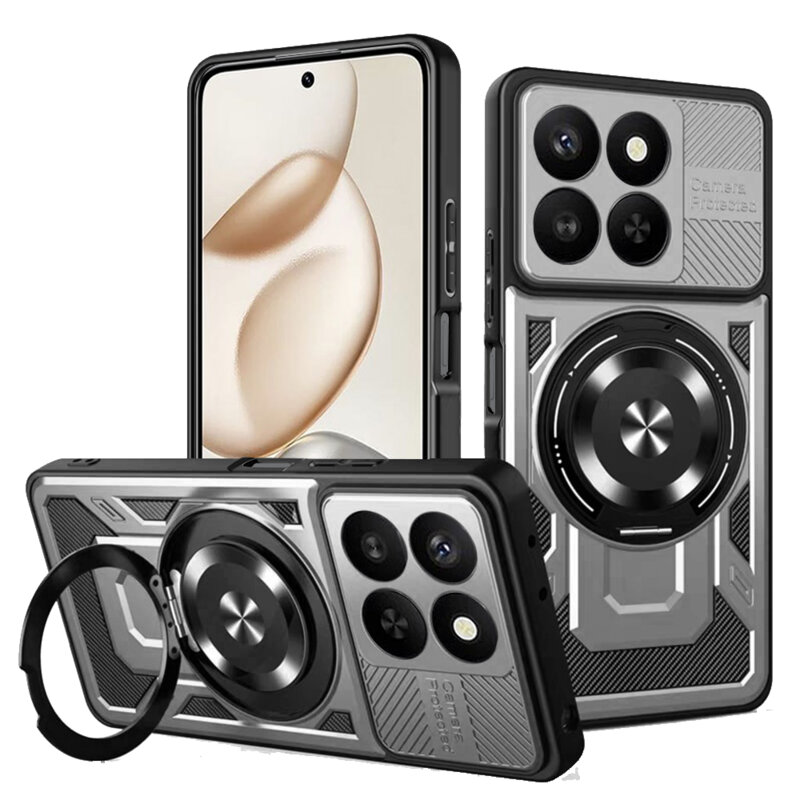 Husa Honor X7d 4G Techsuit RuggedCam, gri