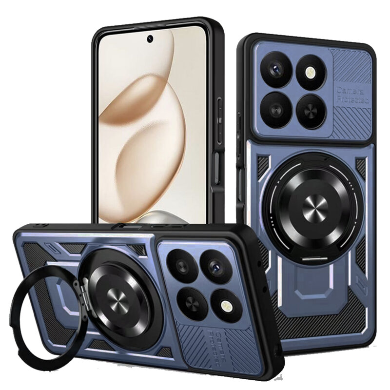 Husa Honor X7d 4G Techsuit RuggedCam, albastru