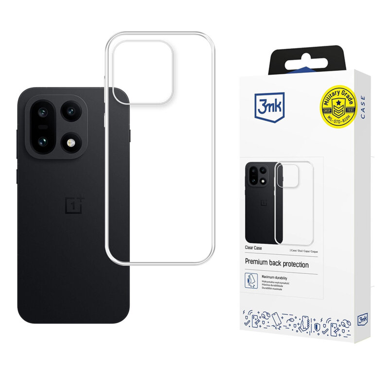 Husa OnePlus 15 3mk Clear Case, transparenta