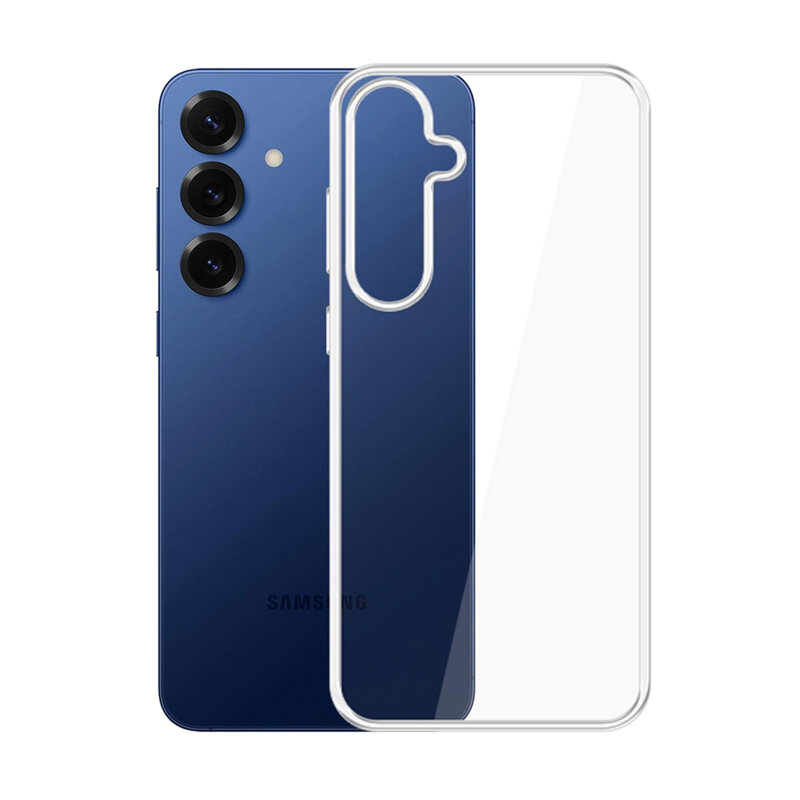 Husa Samsung Galaxy S25 FE 3mk Clear Case, transparenta