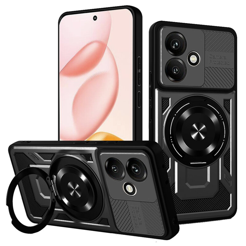 Husa Honor 400 Techsuit RuggedCam, negru