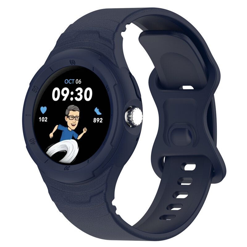 Curea Google Pixel Watch 4 41mm Techsuit, bleumarin, W066
